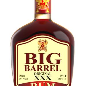 BIG BARREL ORIGINAL XXX RUM (1000 ml)