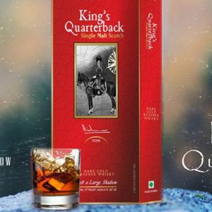 THE KING'S QUARTERBACK WHISKY (1000 ml)